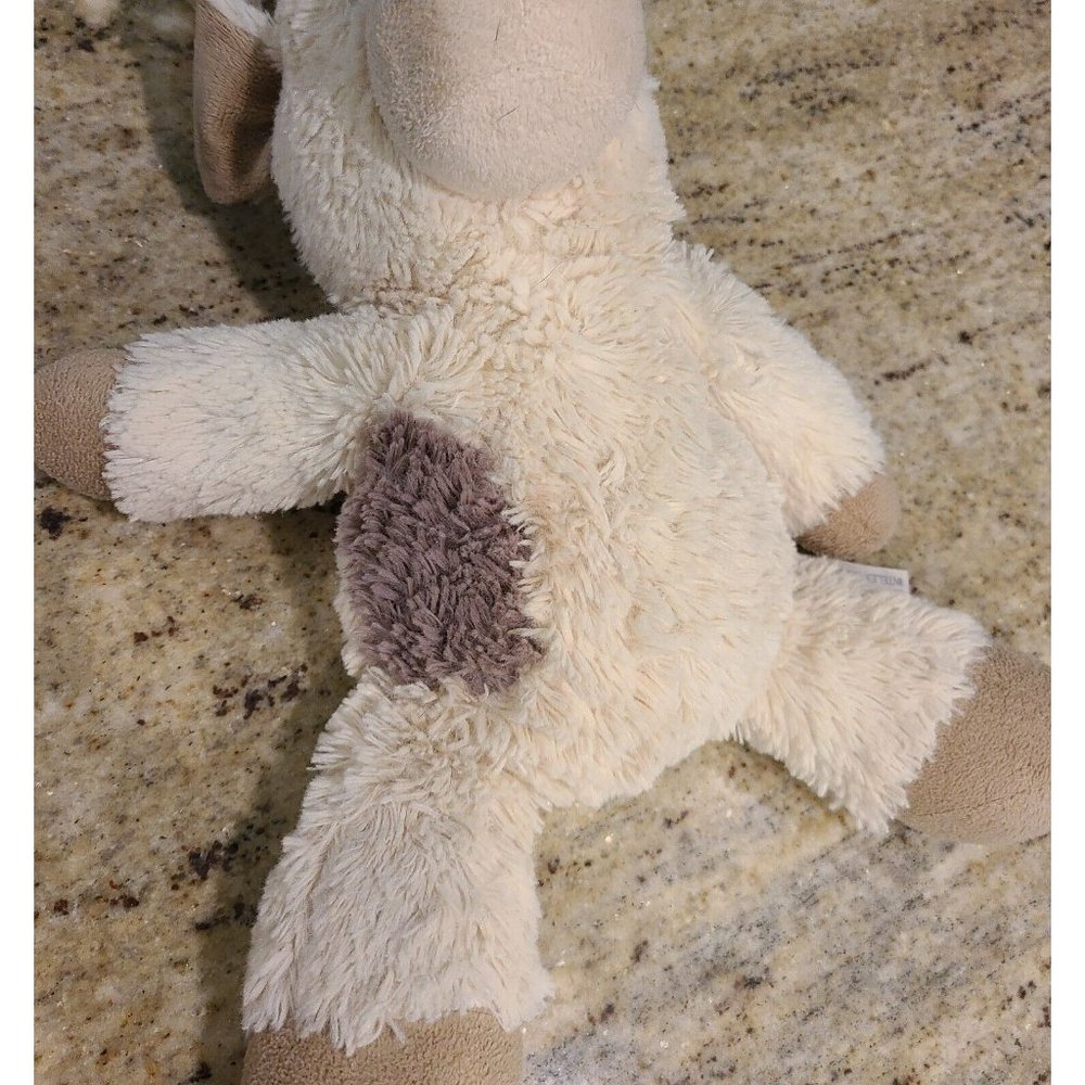 Intelex  Cozy Plush Weighted Dog Biege Tag Floppy Ears Flaxseed Lavender - Picture 9 of 12